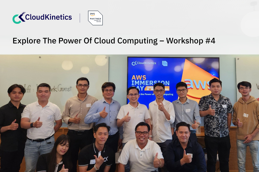 AWS Immersion Day Explore The Power Of Cloud Computing – Workshop #4