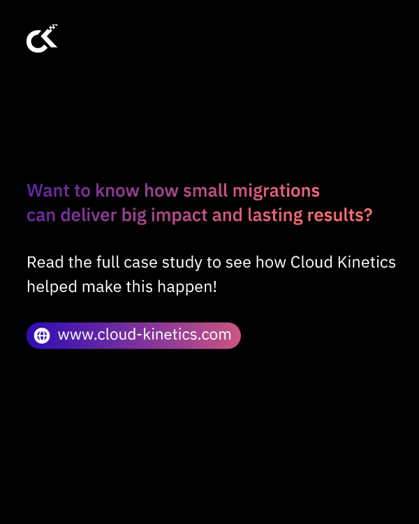 To optimize cloud performance, you need massive overhauls.